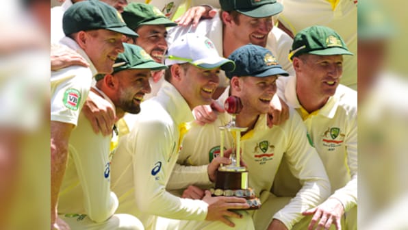 Australia complete series whitewash with crushing 277-run win over West Indies