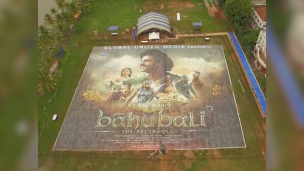Another first? Baahubali makers unveil the world's largest poster 