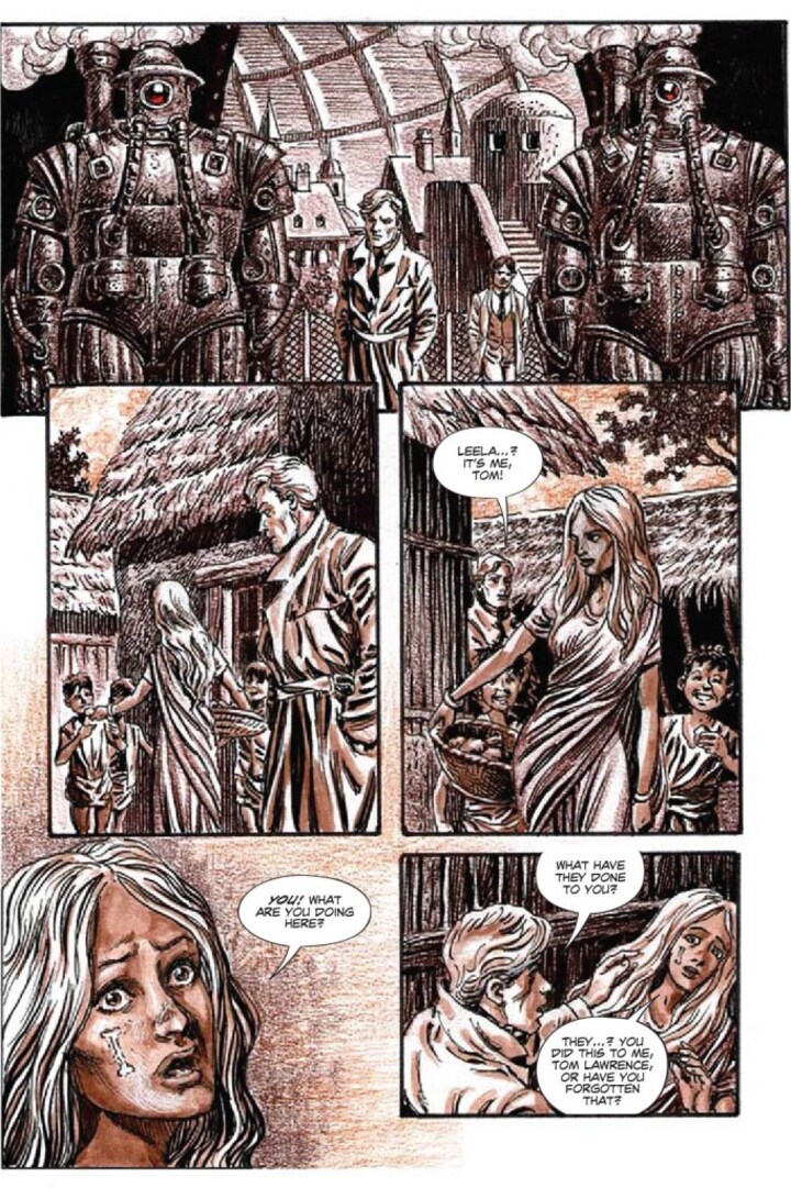 Excerpt from graphic novel Empire of Blood: What if the sun had not set on the British Empire?