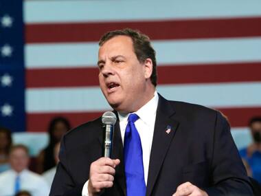 New Jersey Governor Chris Christie. AFP
