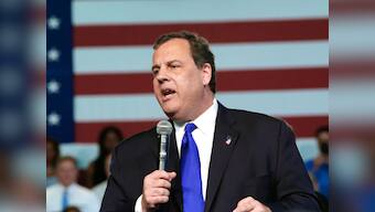 New Jersey Republican governor Chris Christie announces presidential bid