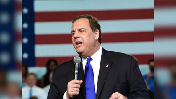 New Jersey Republican governor Chris Christie announces presidential bid