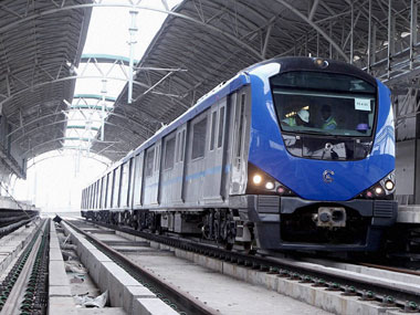 After several delays, first phase of Chennai metro rail service inaugurated by Jaya After several delays, first phase of Chennai metro rail service inaugurated by Jaya