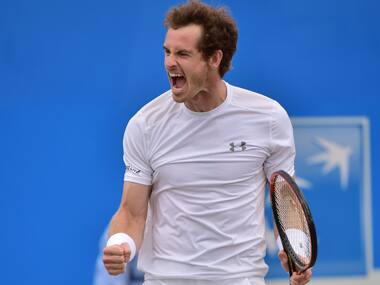 Murray crowned the king of Queen’s for the fourth time. AFP Photos.