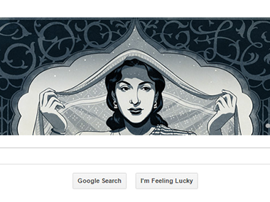 Google doodle on 'Mother India' Nargis for her 86th birth anniversary Google doodle on 'Mother India' Nargis for her 86th birth anniversary