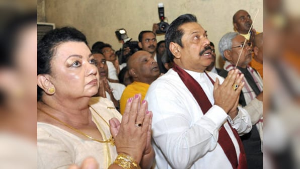 Corruption case: Lankan police question Rajapaksa's wife