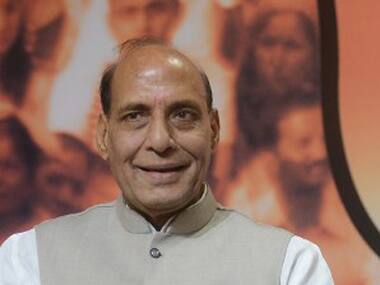 Home Minister Rajnath Singh. AFP