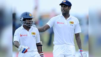 Silva, Sangakkara notch fifties against Pakistan as rain-hit test finally gets underway
