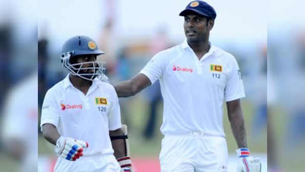 Silva, Sangakkara notch fifties against Pakistan as rain-hit test finally gets underway