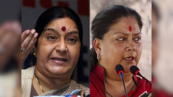 Surviving the Lalit Modi storm: Narendra Modi can pull up Sushma Swaraj, but not Raje
