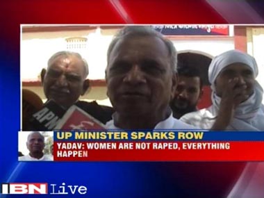 Rapes happen with mutual consent of boys and girls: UP Minister Totaram Yadav Rapes happen with mutual consent of boys and girls: UP Minister Totaram Yadav