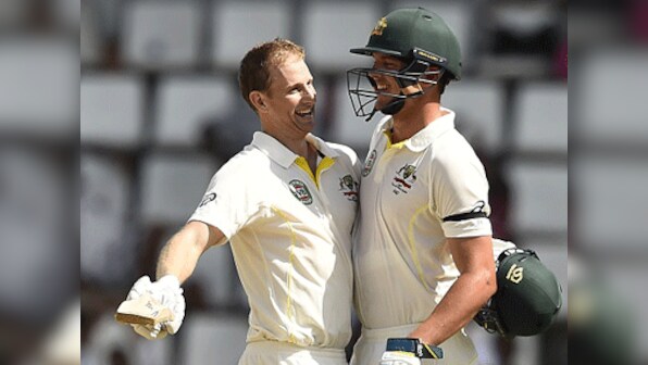 Voges' brilliant debut ton puts Australia in command against Windies