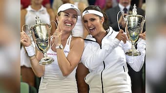 Proud moment for India! Sania Mirza, Martina Hingis win women's doubles Wimbledon title