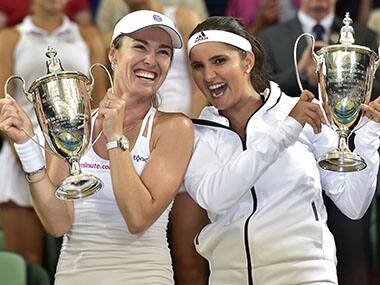 Proud moment for India! Sania Mirza, Martina Hingis win women's doubles Wimbledon title