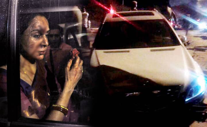 Hema Malini treated for injuries after car crash leaves a five-year-old child dead