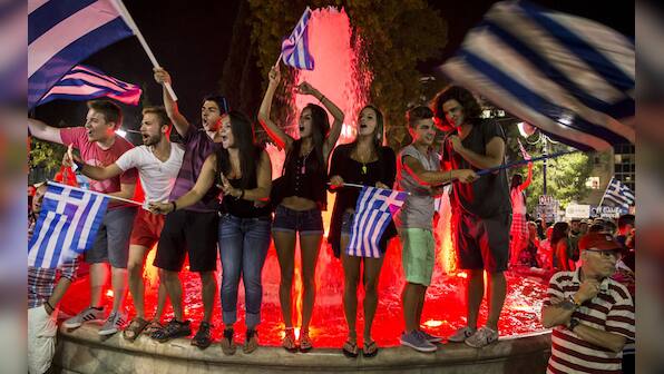 With 61% votes, Greece defies Europe: Says an overwhelming 'No' to more austerity