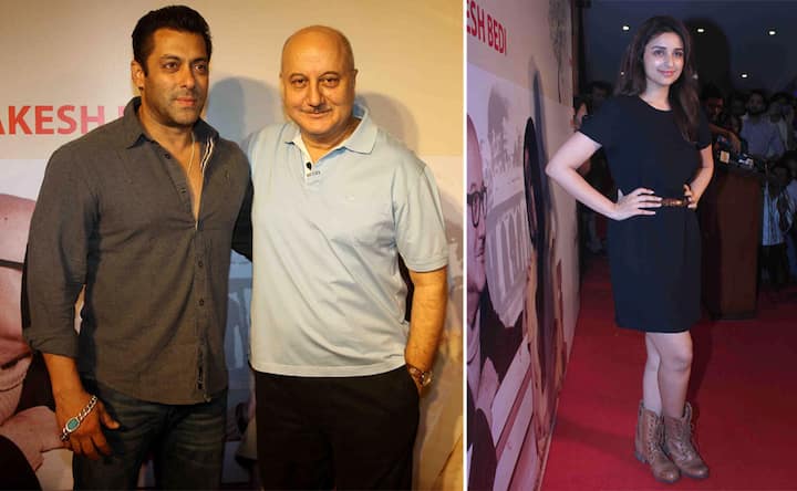 Salman, Vidya, Parineeti, Anil Kapoor at Anupam Kher's play 'Mera Woh Matlab Nahi Tha' Salman, Vidya, Parineeti, Anil Kapoor at Anupam Kher's play 'Mera Woh Matlab Nahi Tha'