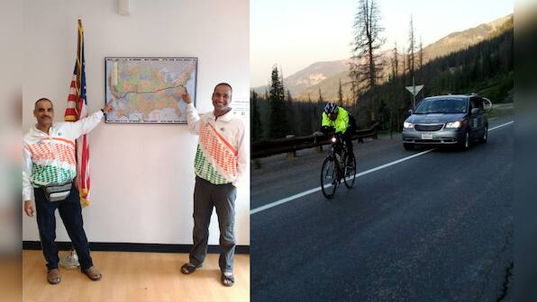 Photos: The two Indian doctor brothers who cycled across America to create history