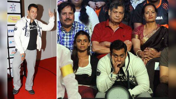 Photos: Pro Kabaddi gets Bajrangi Bhaijaan flavour as Salman Khan attends match in Mumbai