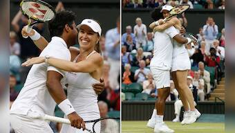 Wimbledon: Leander Paes and Martina Hingis crowned mixed doubles champions 