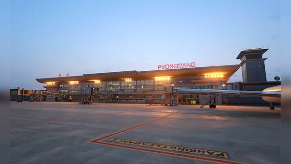 First look at North Korea's new 'showcase' airport terminal in Pyongyang