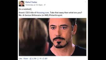 Not every genius billionaire is Iron Man: Life lessons from the Rahul Yadav-Housing saga