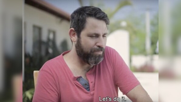 Watch: Man shaves his beard for first time in 14 yrs and his family's reaction is priceless