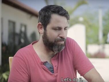Watch: Man shaves his beard for first time in 14 yrs and his family's reaction is priceless