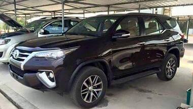 All new 2016 Toyota Fortuner spotted in Thailand sans any camouflage