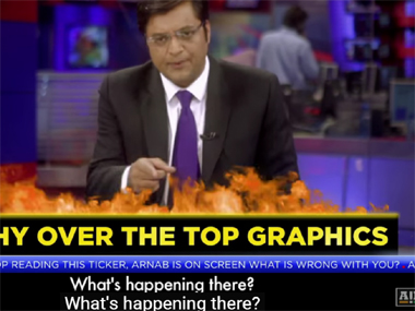 Watch: A calm Arnab Goswami says he never gets angry in new AIB video Watch: A calm Arnab Goswami says he never gets angry in new AIB video