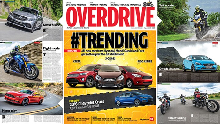 August 2015 issue of OVERDRIVE out on stands now