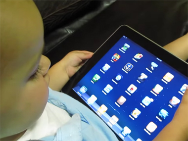 Child's play: Toddlers and infants smart enough to handle iPads, confirms US study Child's play: Toddlers and infants smart enough to handle iPads, confirms US study