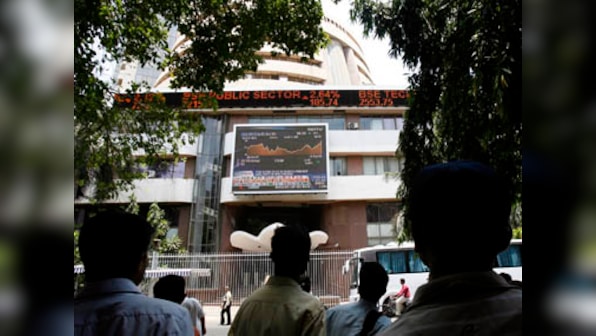 Stock markets open flat: Sensex sheds over 200 points, Nifty below 9,200-mark;  ITC, OMCs among major losers