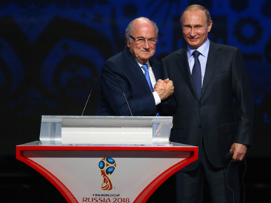 If there's anyone who deserves the Nobel Prize, it's people like Blatter: Putin If there's anyone who deserves the Nobel Prize, it's people like Blatter: Putin
