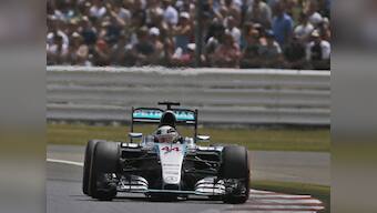 British Grand Prix as it happened: Lewis Hamilton wins home race, Nico Rosberg in P2