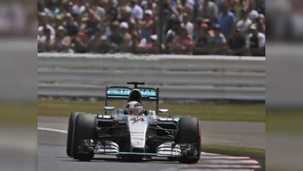 British Grand Prix as it happened: Lewis Hamilton wins home race, Nico Rosberg in P2