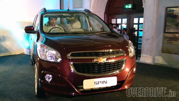 Image gallery: Meet the new India-bound Chevrolet Spin MPV