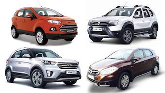 Spec comparo: Maruti Suzuki S-Cross vs Ford EcoSport vs Renault Duster vs Hyundai Creta