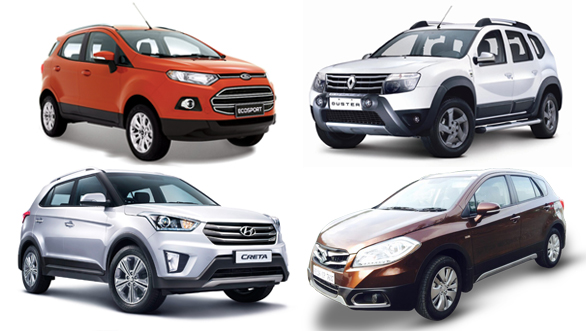 Spec comparo: Maruti Suzuki S-Cross vs Ford EcoSport vs Renault Duster vs Hyundai Creta Spec comparo: Maruti Suzuki S-Cross vs Ford EcoSport vs Renault Duster vs Hyundai Creta