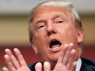 Republican presidential candidate, real estate mogul Donald Trump. AP