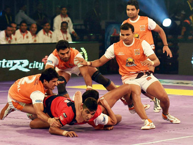 Pro Kabaddi League: Dabang Delhi edge past Pune to go fifth Pro Kabaddi League: Dabang Delhi edge past Pune to go fifth
