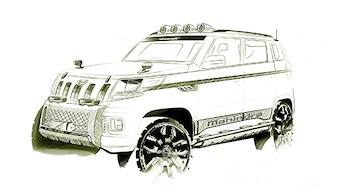 Mahindra SUV codenamed U301 to be launched in India as the TUV300