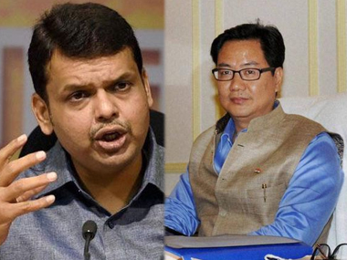 Fadnavis then Kiren Rijiju: Sorry mantri-ji, you are the 'technical delay' in Air India flights Fadnavis then Kiren Rijiju: Sorry mantri-ji, you are the 'technical delay' in Air India flights