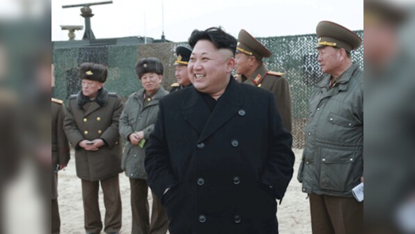 Rocket man: North Korean leader Kim Jong-un attends concert celebrating missile launch, basks in applause