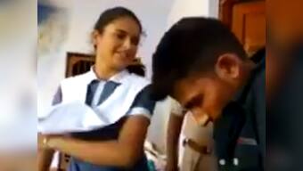 Watch: UP girl teaches eve-teaser a lesson, beats him up inside police station