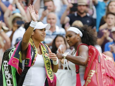 From idol to rival: Heather Watson's performance against Serena shows she can complete with he best From idol to rival: Heather Watson's performance against Serena shows she can complete with he best