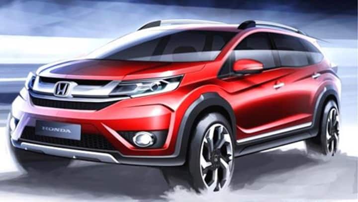Honda BR-V compact SUV sketches released