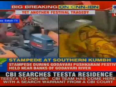 Stampede kills 27 at Andhra Pradesh's Godavari Maha Pushkaram