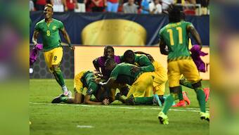 Jamaica's 'Raggae Boyz' beat USA 2-1 to become first Caribbean team to reach Gold Cup final