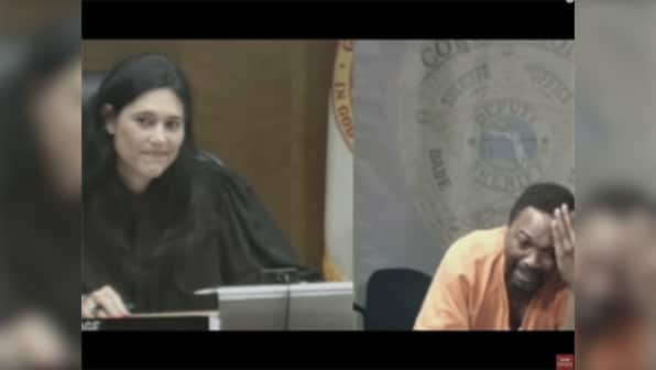 'He was the best kid in middle school': Watch how a judge realises the burglary accused was her classmate
